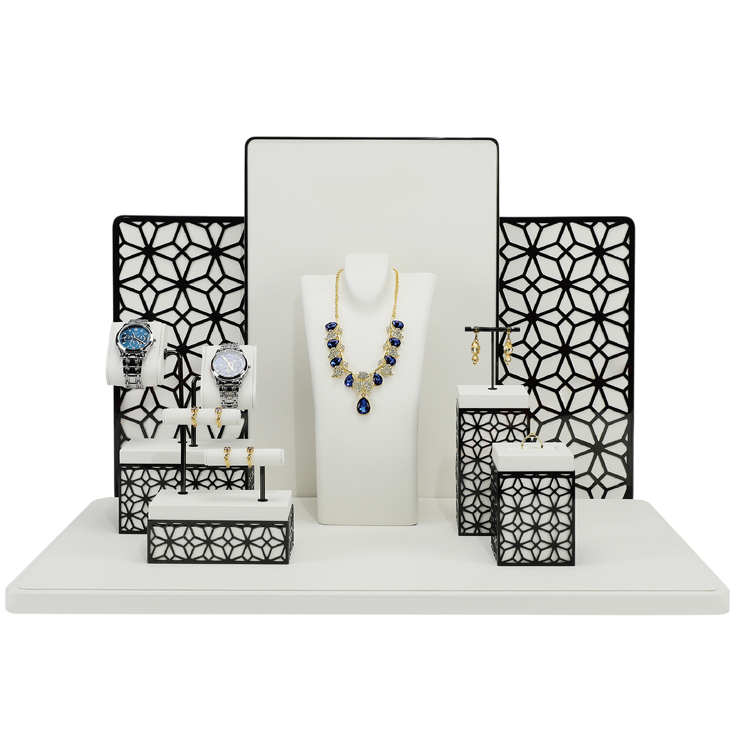 Jewelry Showcase Display Set - A055 Collection