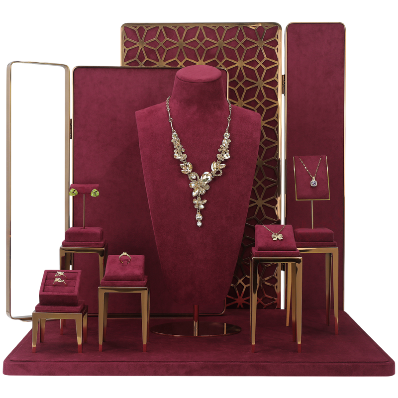 Jewelry Showcase Display Set - A075 Collection